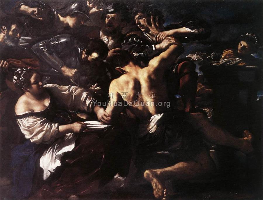 Samson Captured by the Philistines - 圭尔奇诺